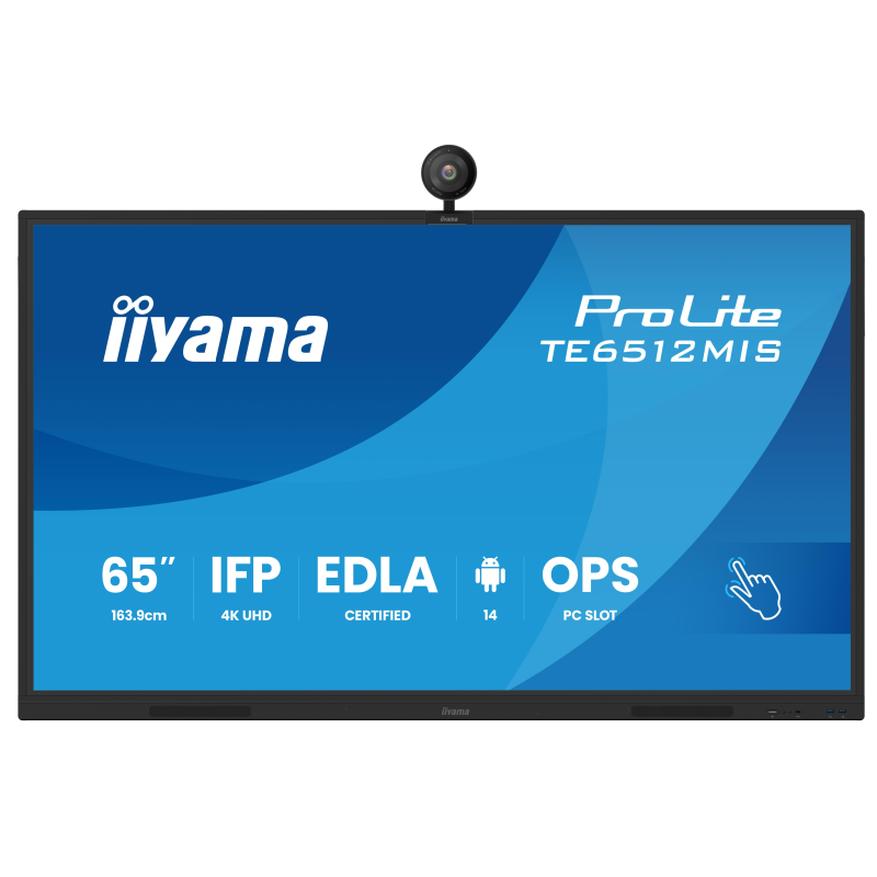Écran Tactile Interactif 4K UHD 65 pouces Certifié Google EDLA