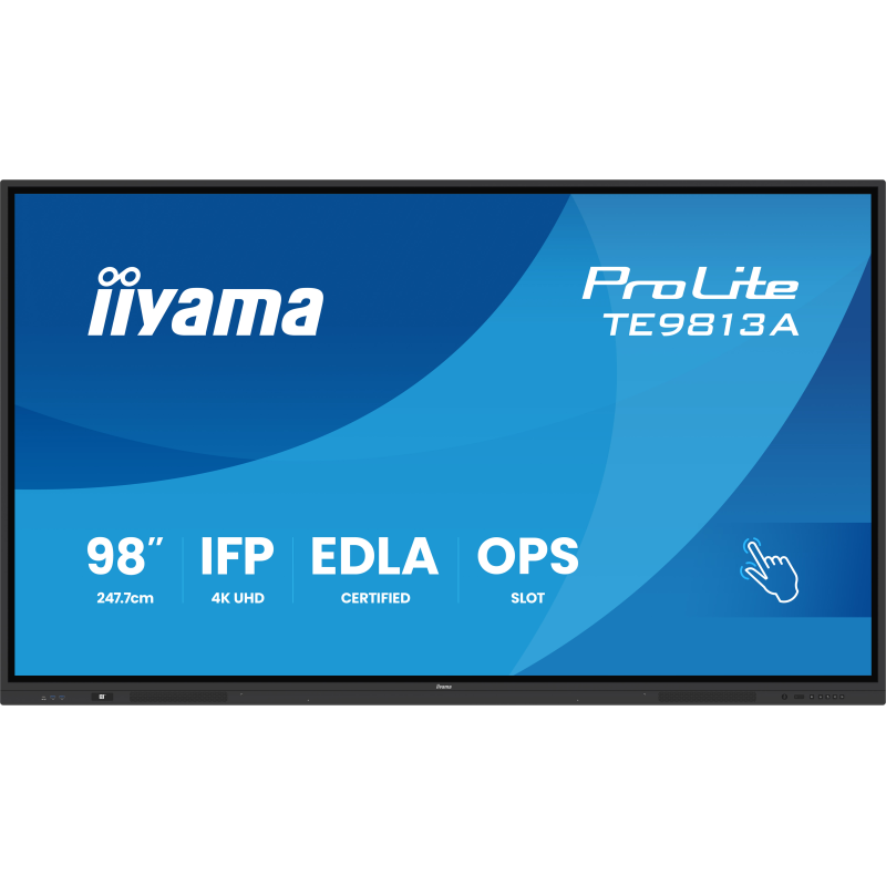 Ecran interactif 98 pouces ProLite TE9813A-B2AG  4K UHD Certifié Google EDLA