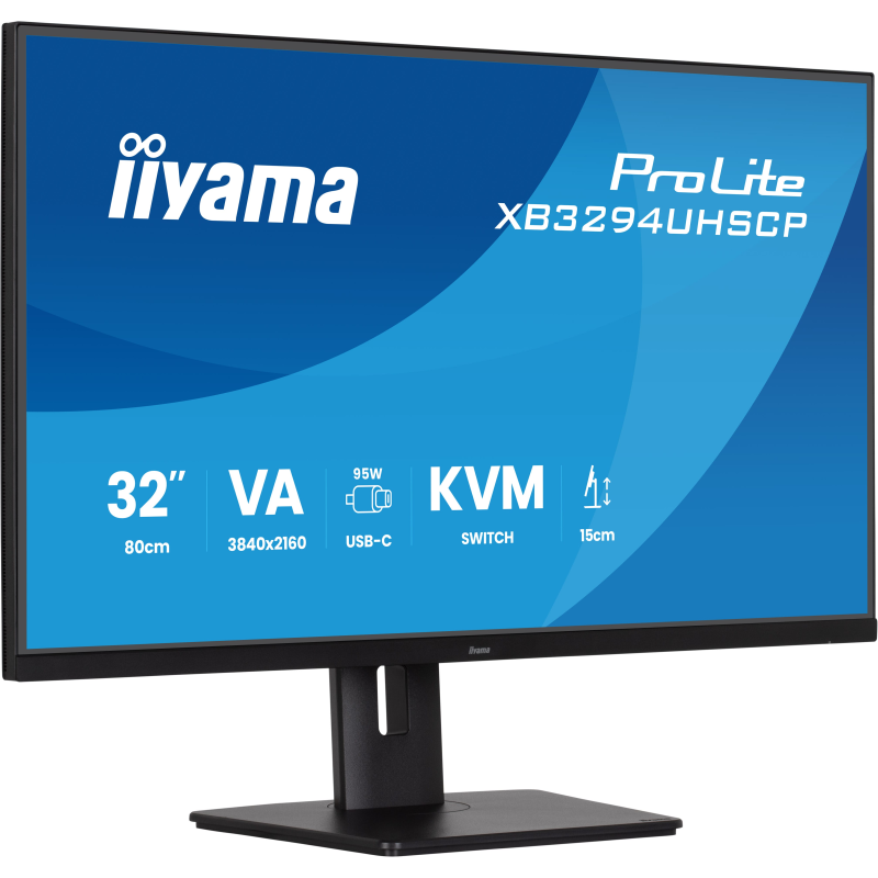 Moniteur CURVED 4K 32 Pouces VA Ultra HD HDMI-DisplayPort-USB-C