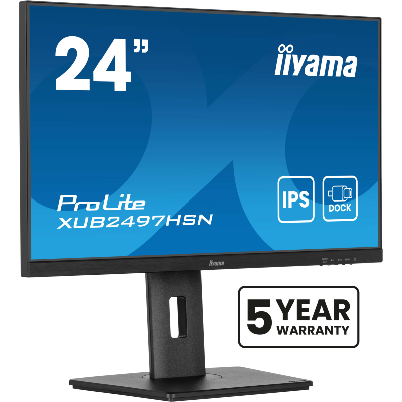 MONITEUR 24 pouces PROLITE DisplayPort HDMI USB-C