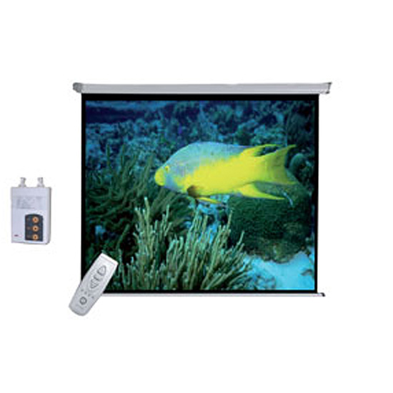 Ecran Electrique Dimension 4x3m Télécommande Wifi Interrupteur mural