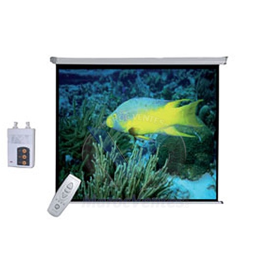 Ecran Electrique Dimension 4x3m Télécommande Wifi Interrupteur mural NVE-4/3