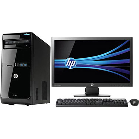Ordinateur Pro 3500 - Micro-tour - Core i3 2120 3.3 GHz - Windows 7 professionnelle