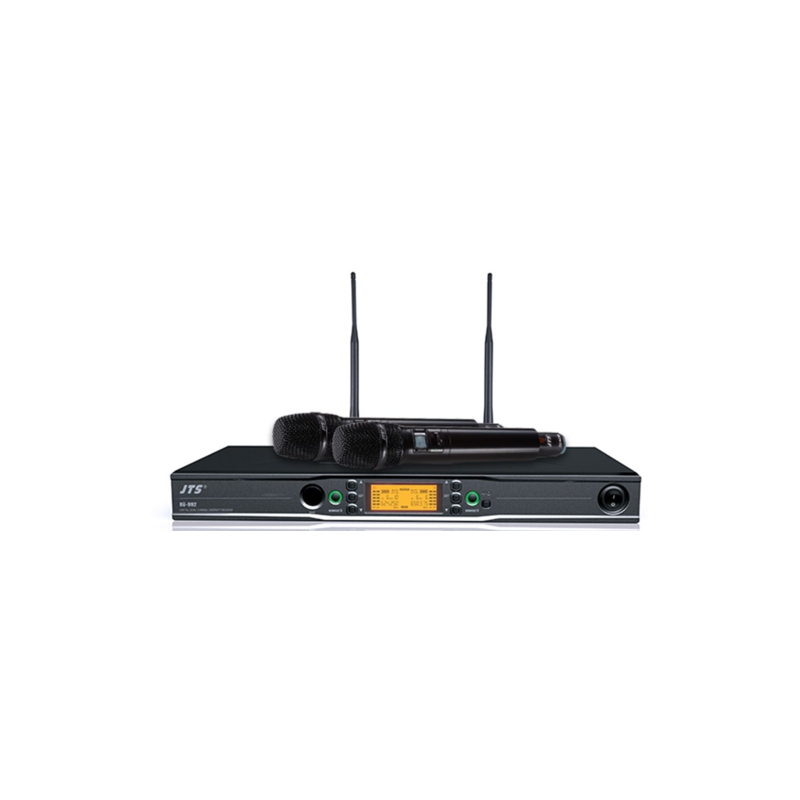 KIT DE 2 MICROS BALADEUR SANS FIL PROFESSIONNELS UHF JTS