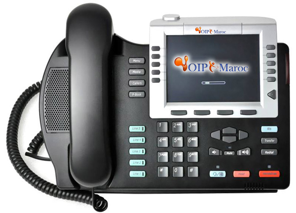 Telephone IP avec 5 SIP servers SE500