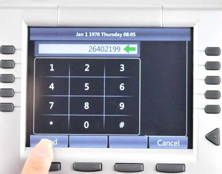 Écran Tactile couleur Téléphone IP couleur avec 5 Lignes SIP 