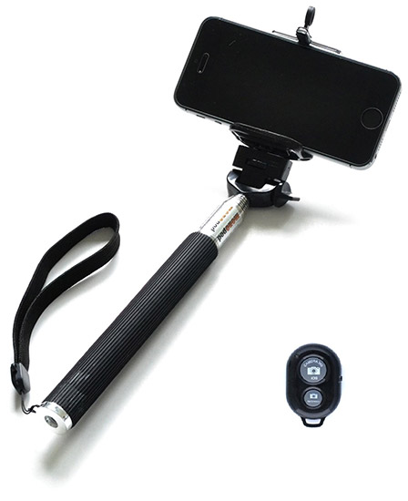 Bâtons à Selfie PEOPLE'S + Télécommande Bluetooth