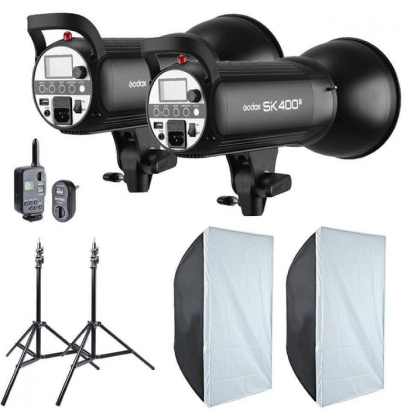 KIT FLASH GODOX SK 400W II