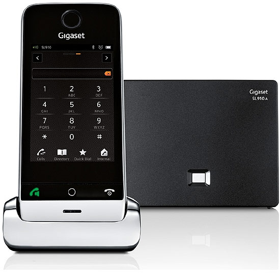 Téléphone Sans Fil DECT SL910A avec répondeur  Ecran tactile couleurs 3,2"