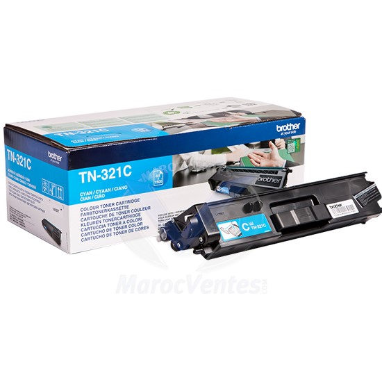 Cartouche Toner Cyan Imprime 1500 Pages TN-321C