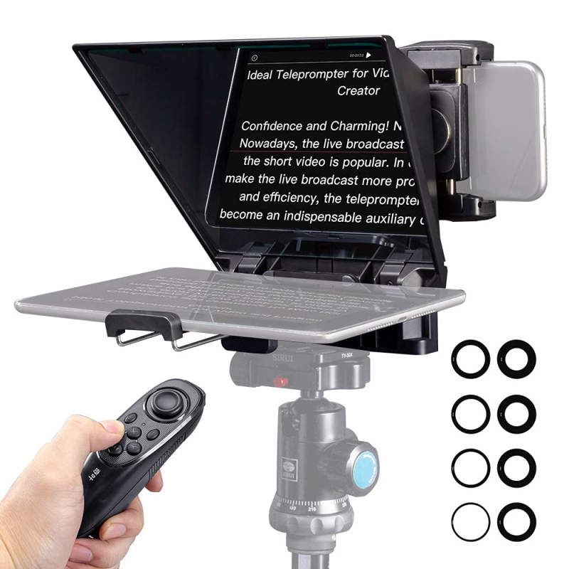TELEPROMPTEUR FEELWORLD TP10 AVEC TREPIED