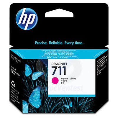HP 711 3-Pack 29-ml Cyan Ink Cartridge CZ134A
